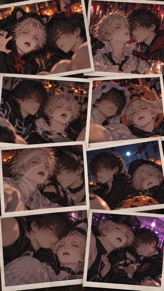 【イラスト集】Dahlia&Soleil|Days We Never Posted — Off Shot Collection 12【スマホ壁紙】