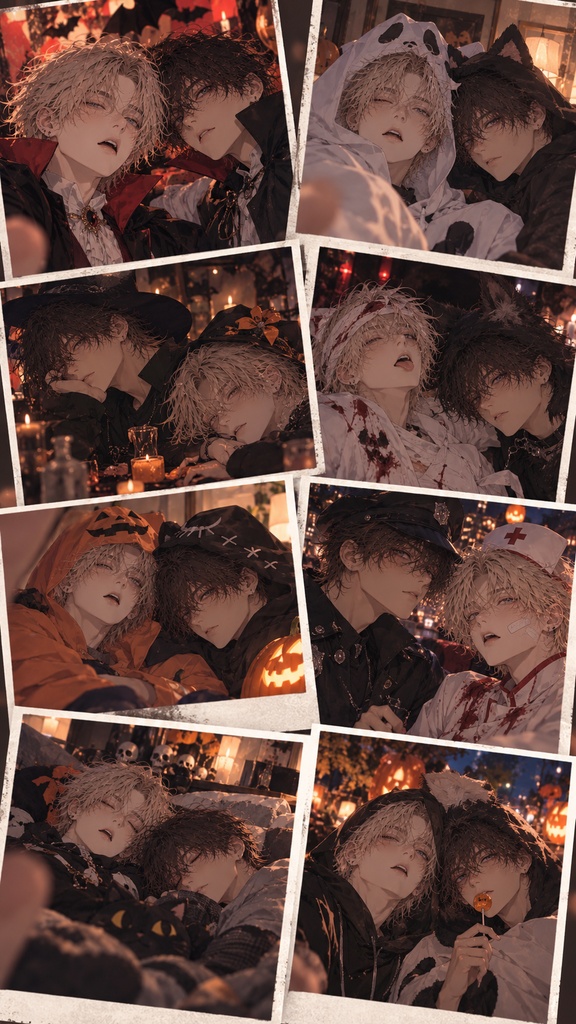 【イラスト集】Dahlia&Soleil|Days We Never Posted — Off Shot Collection 12【スマホ壁紙】