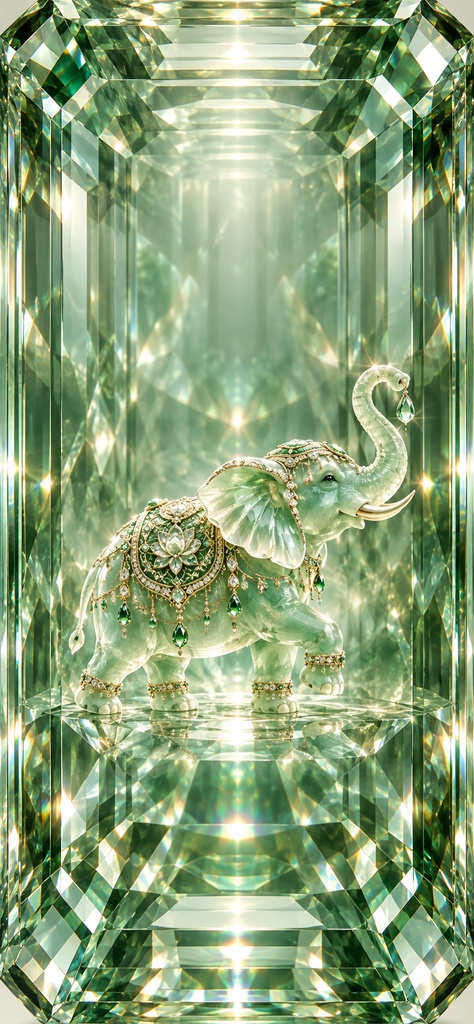 【壁紙】Lucky Jewel Collection|7 Emerald-Cut Wallpapers