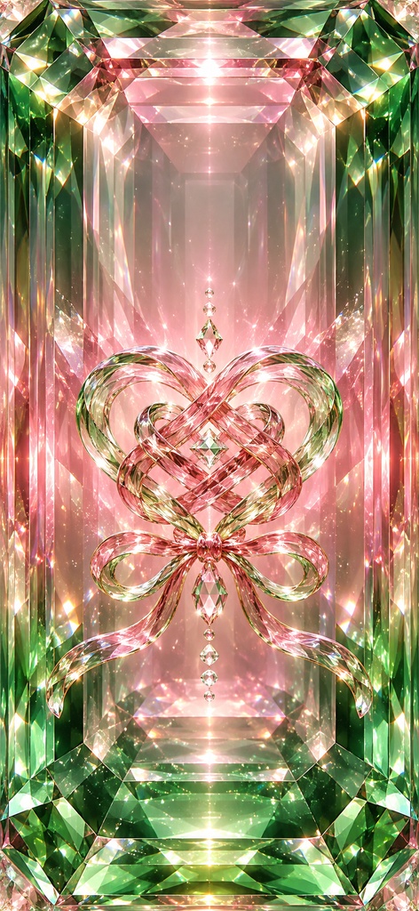 【壁紙】Lucky Love Jewel Collection|7 Emerald-Cut Wallpapers