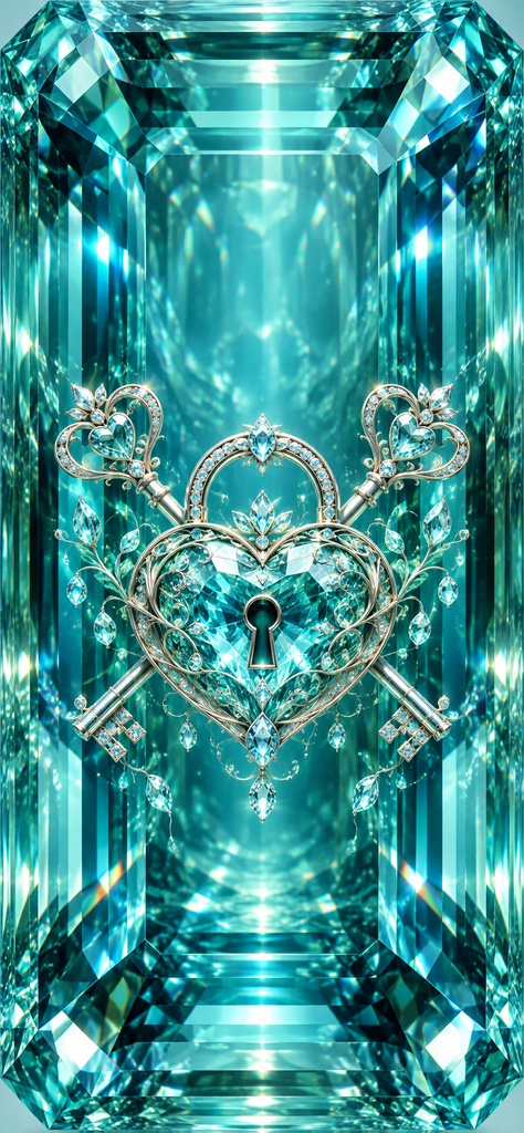 【壁紙】Lucky Love Jewel Collection|7 Emerald-Cut Wallpapers