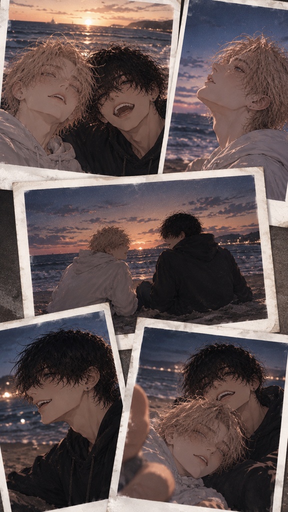 【14枚イラストセット】Soleil & Dahlia|Snapshots of Us【壁紙】