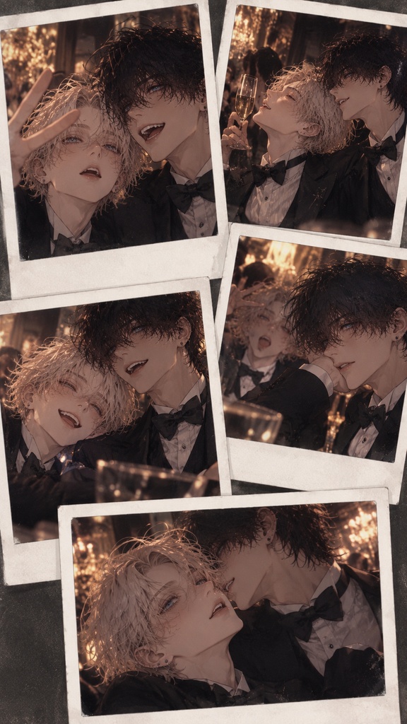 【14枚イラストセット】Soleil & Dahlia|Snapshots of Us【壁紙】