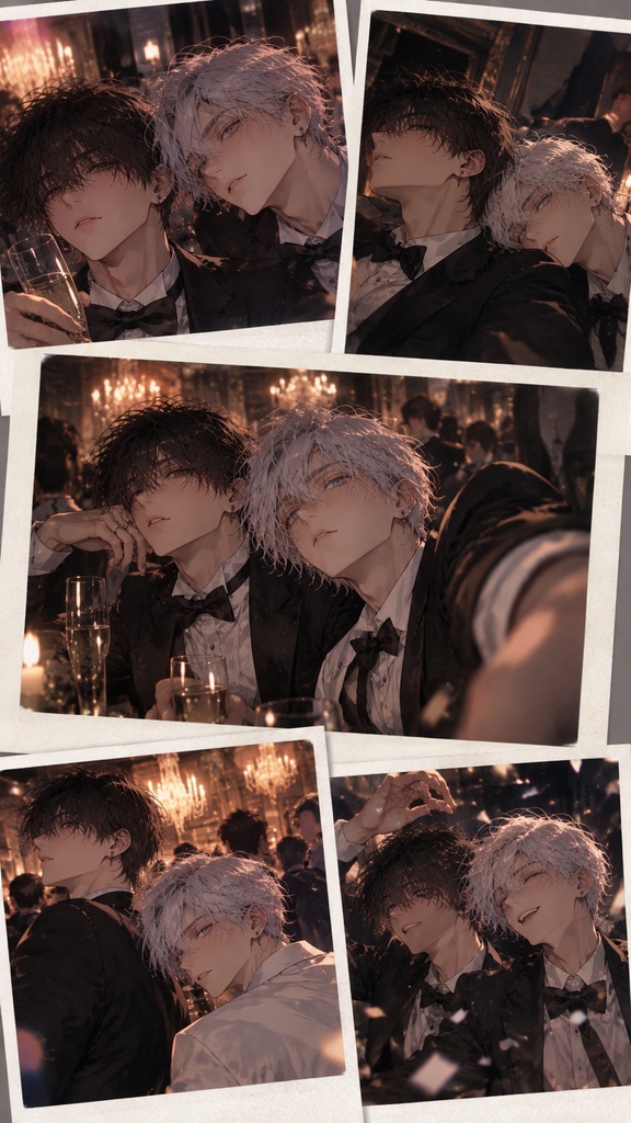 【16枚イラストセット】Ren & Nagi|OFF SHOT MEMORIES