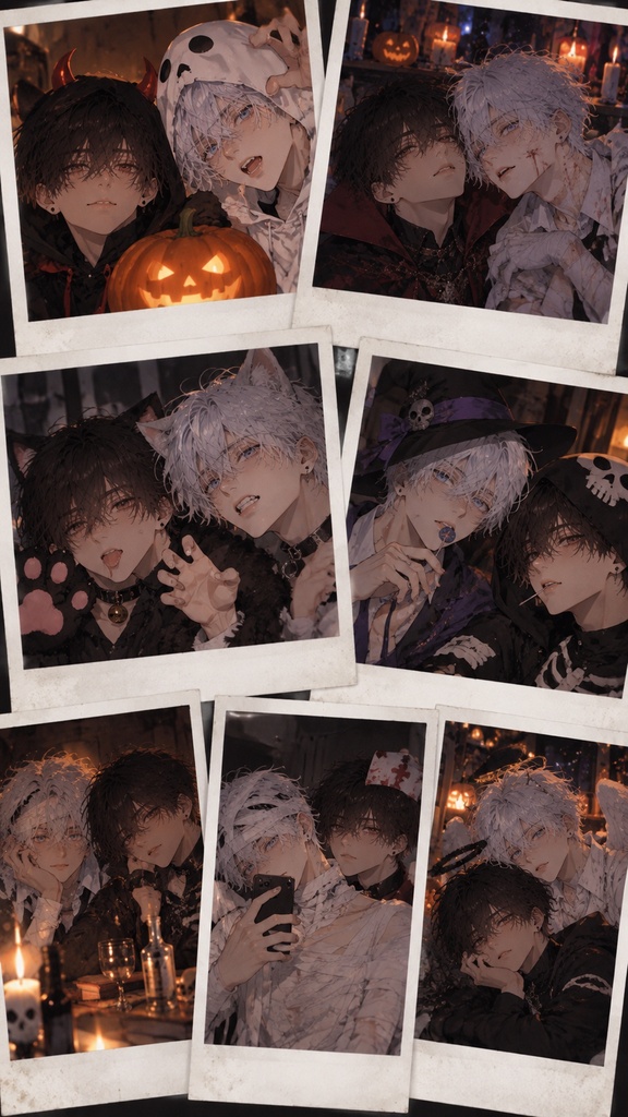 【16枚イラストセット】Ren & Nagi｜OFF SHOT MEMORIES 