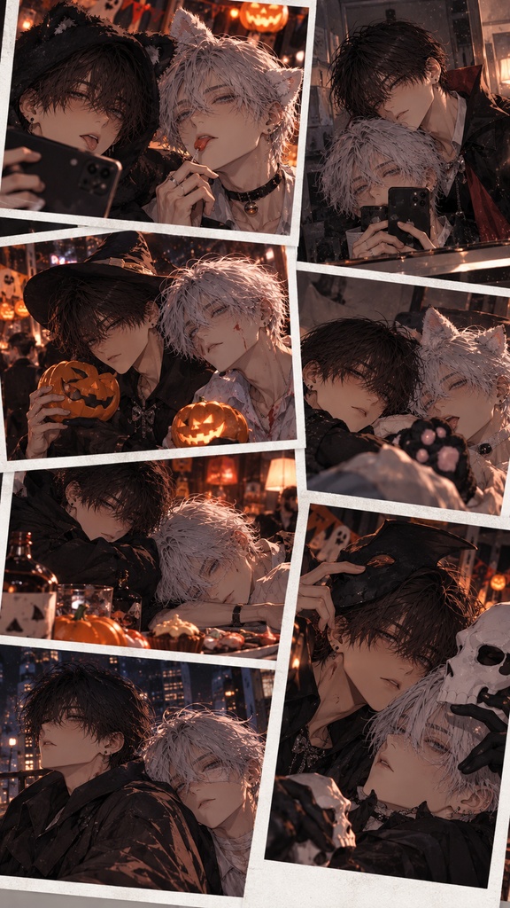 【16枚イラストセット】Ren & Nagi|OFF SHOT MEMORIES