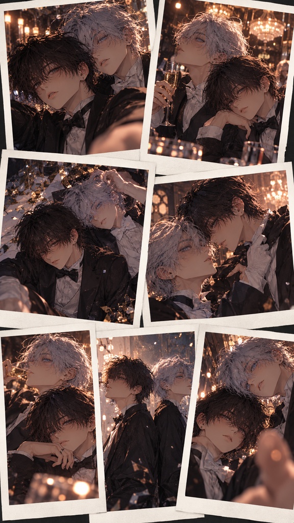 【16枚イラストセット】Ren & Nagi|OFF SHOT MEMORIES