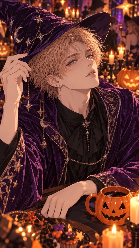 【イラスト集】Halloween Soirée|Dahlia&Soleil【壁紙】