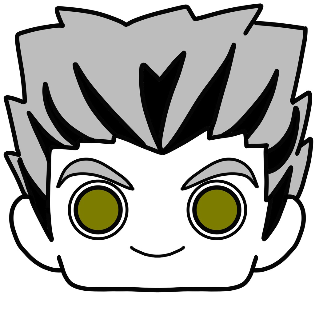 スクエア缶バッジ