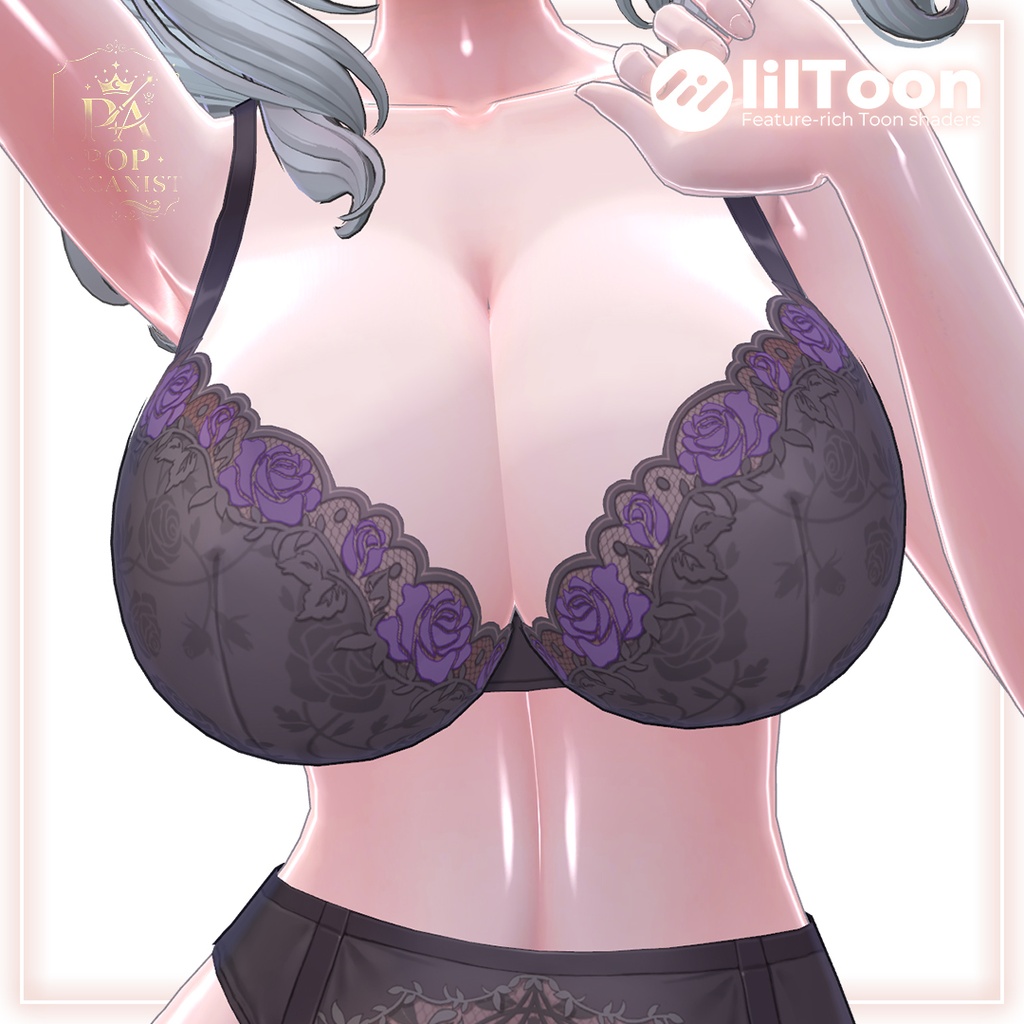 🔔50%OFFセール【liltoon】(ぬるてか)お人形さん肌マテリアル(汎用)調整済みマテリアル