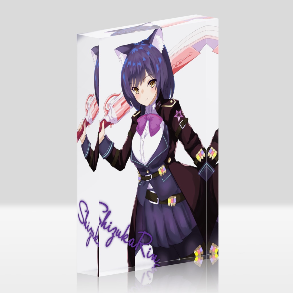 【非公式】しずりんアクリルブロック~ファンタジー風