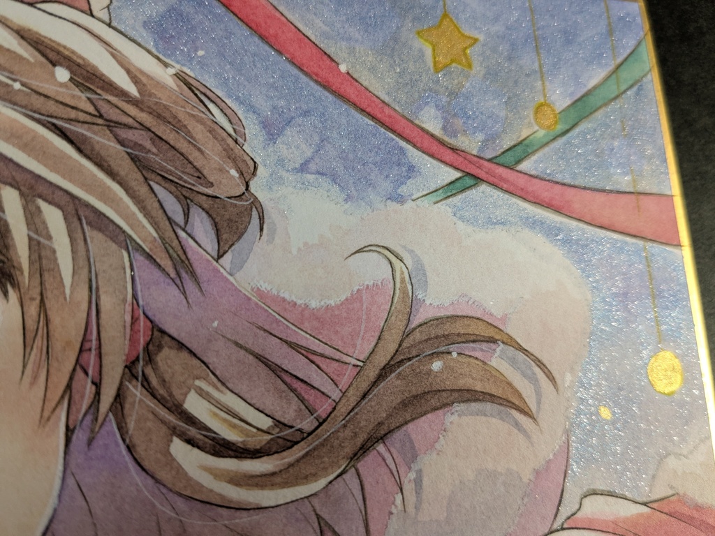 【大色紙】霊夢&魔理沙クリスマス【原画】