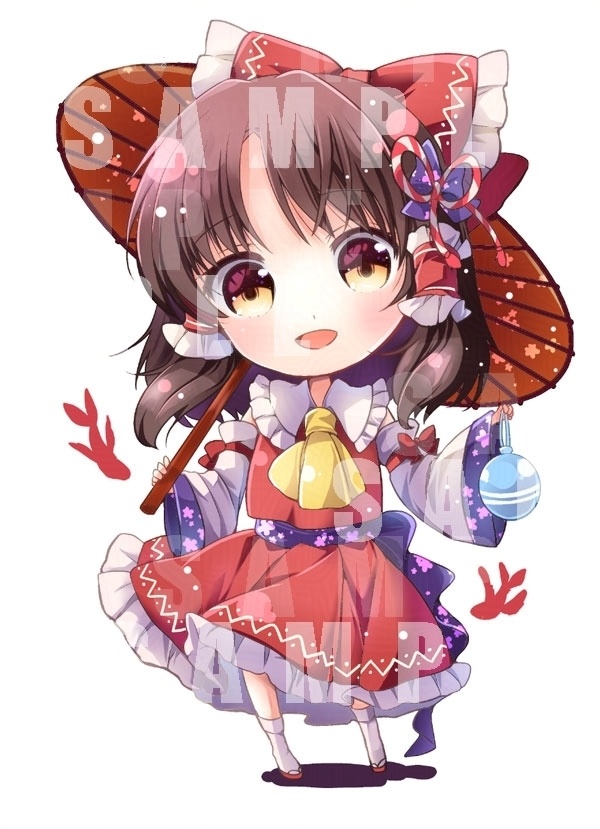 【秋例13】縁日仕様な霊夢さんアクスタ