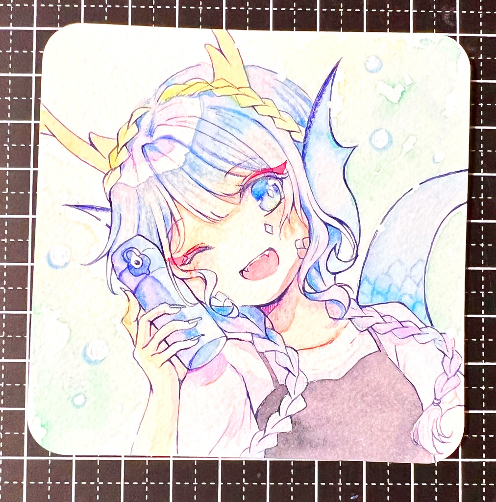 アナログイラスト依頼（原画発送付き）