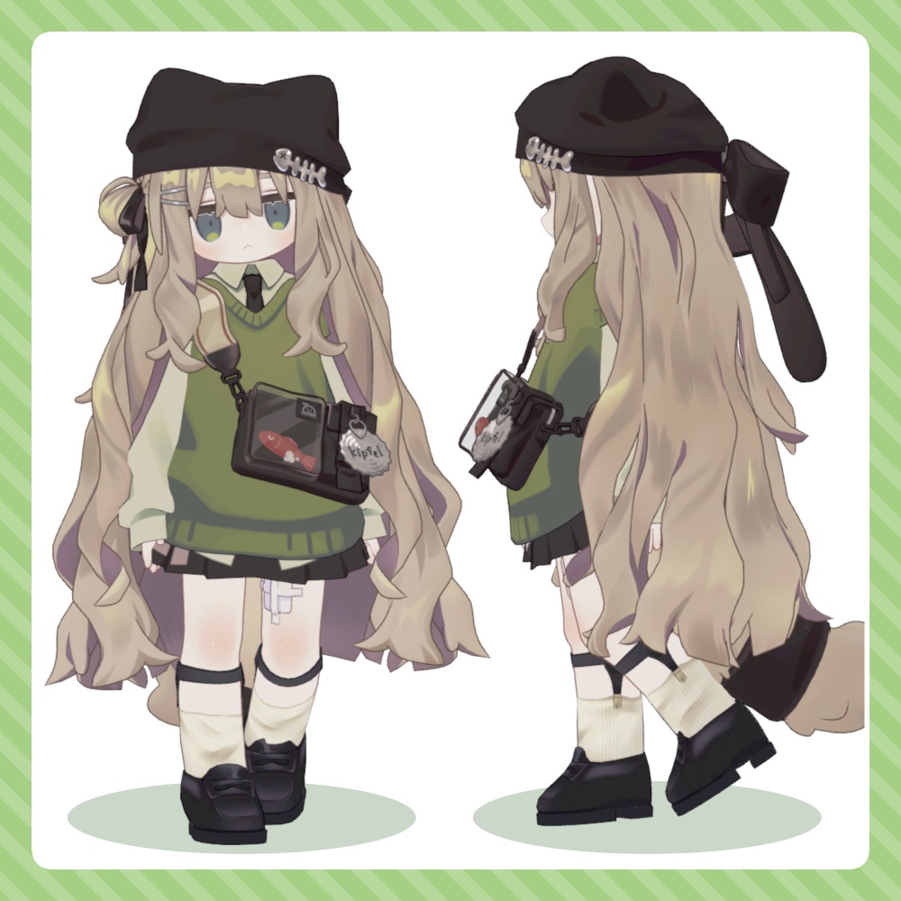 ソックスガーター+ローファー【キプフェル対応】