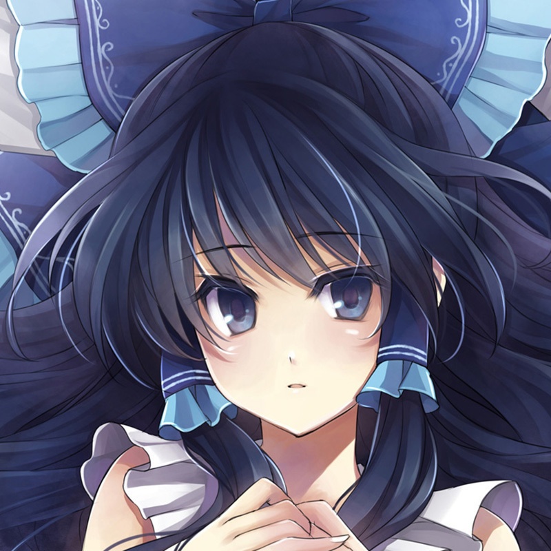 【萩原凛】東方Project 青霊夢 抱き枕カバー