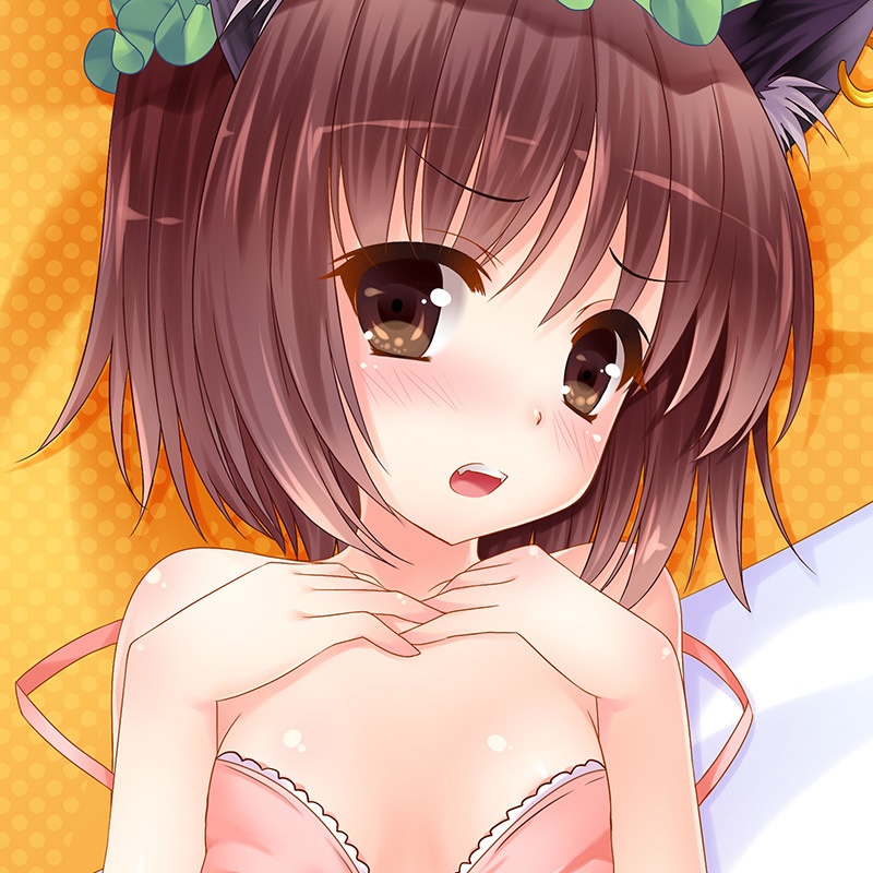 魁屋 東方Project 橙 ちぇん 添い寝抱き枕カバー タペストリー