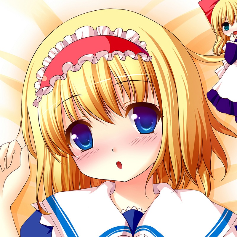 東方Project アリス・マーガトロイド 添い寝抱き枕カバー VER-B