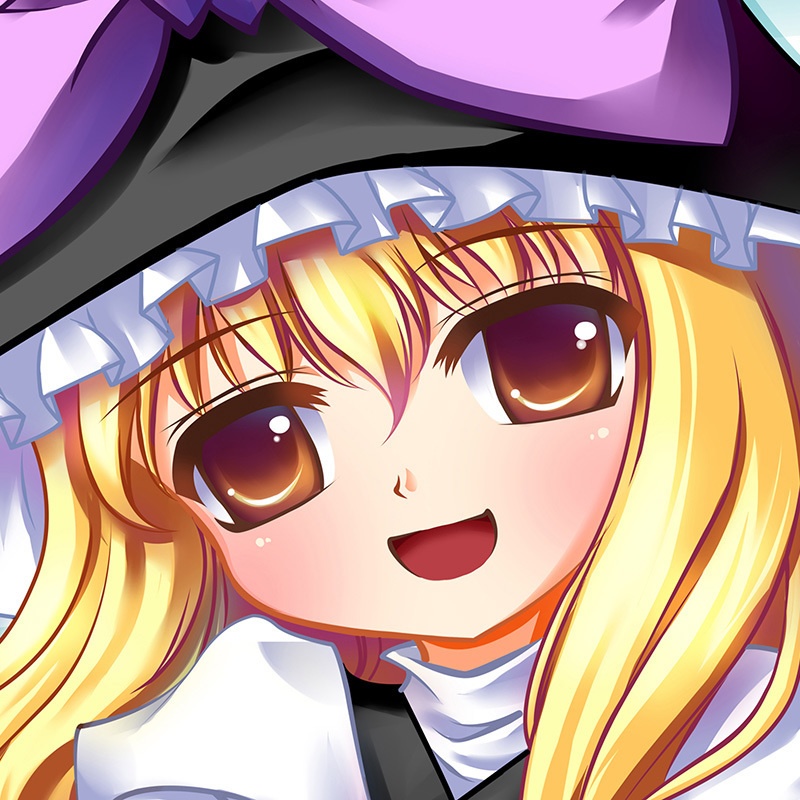 魁屋 東方Project 霧雨 魔理沙 添い寝抱き枕カバー タペストリー VER C 全年齢