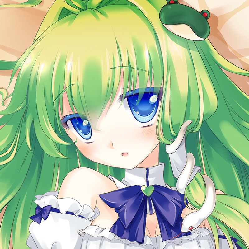 魁屋 東方Project 東風谷早苗 添い寝抱き枕カバー タペストリー VER B 全年齢