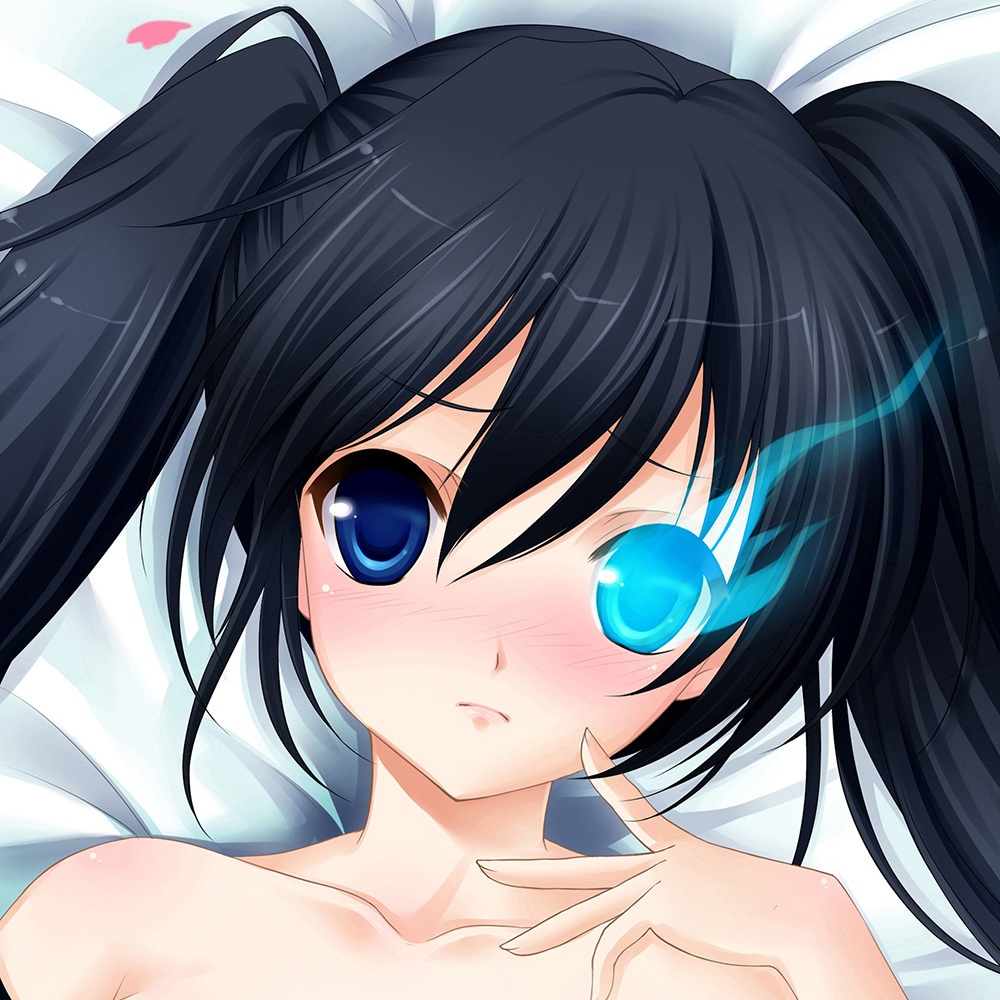 魁屋 B★RS ブラック ロックシューター BLACK ROCK SHOOTER 添い寝抱き枕カバー タペストリー