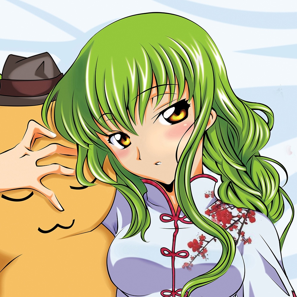 魁屋 Code Geass コードギアス 反逆のルルーシュ CC 添い寝抱き枕カバー タペストリー