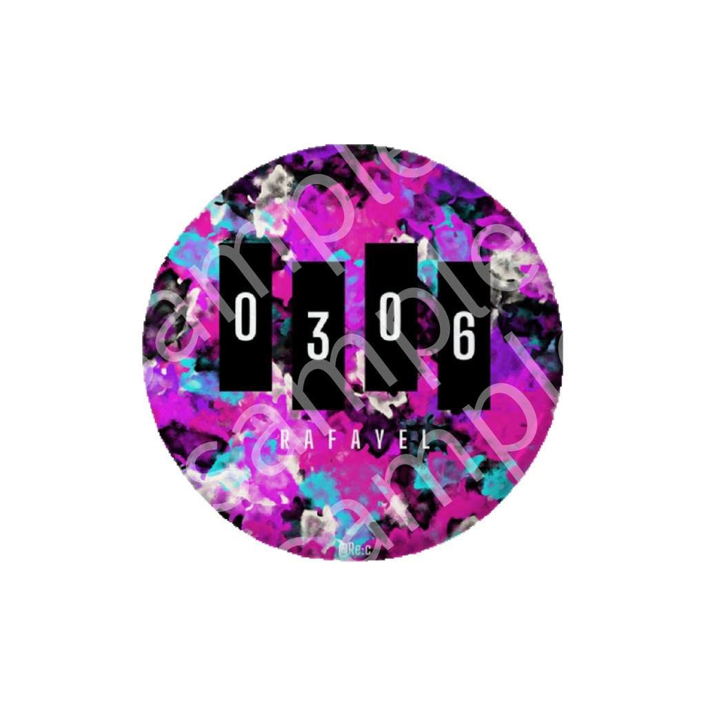 恋と深空イメージ 手描きペイント風38mm缶バッジ