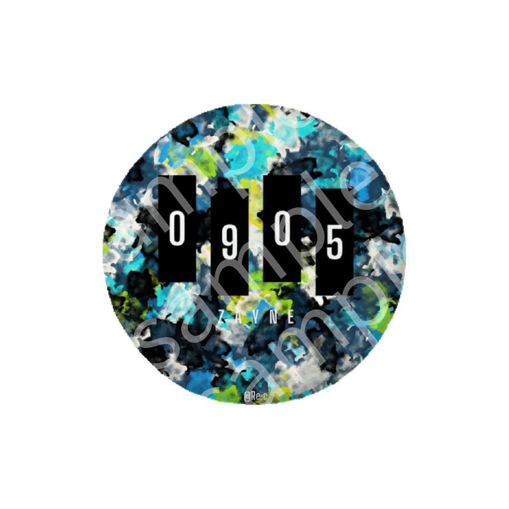 恋と深空イメージ 手描きペイント風38mm缶バッジ