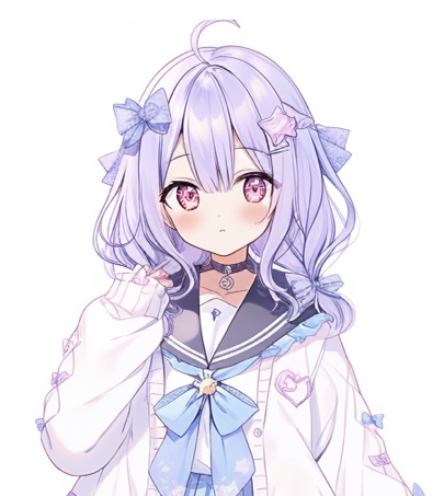【IRIAM対応】配信立ち絵・セーラー襟ちゃん(カラバリ有り)