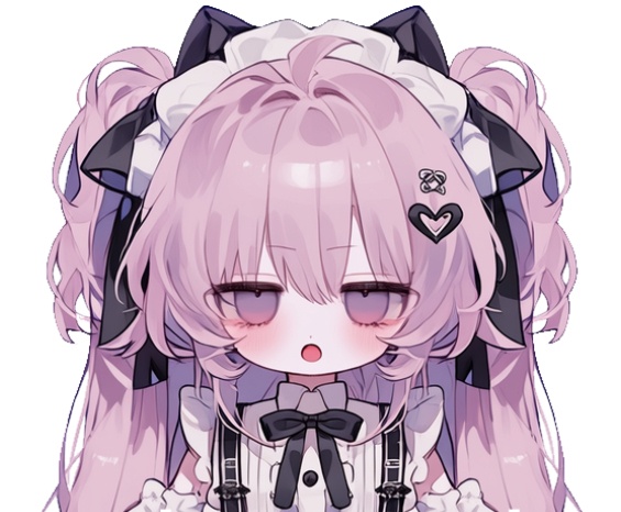 【無料】紫ツインテール無料配布ちゃん【IRIAM立ち絵】