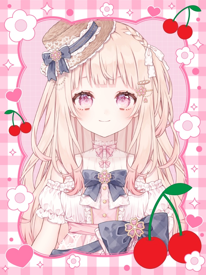 無料配布【さくらんぼなVTuber素材】