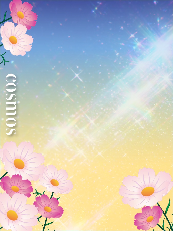 無料配布【🌼コスモスのVTuber素材🩷】