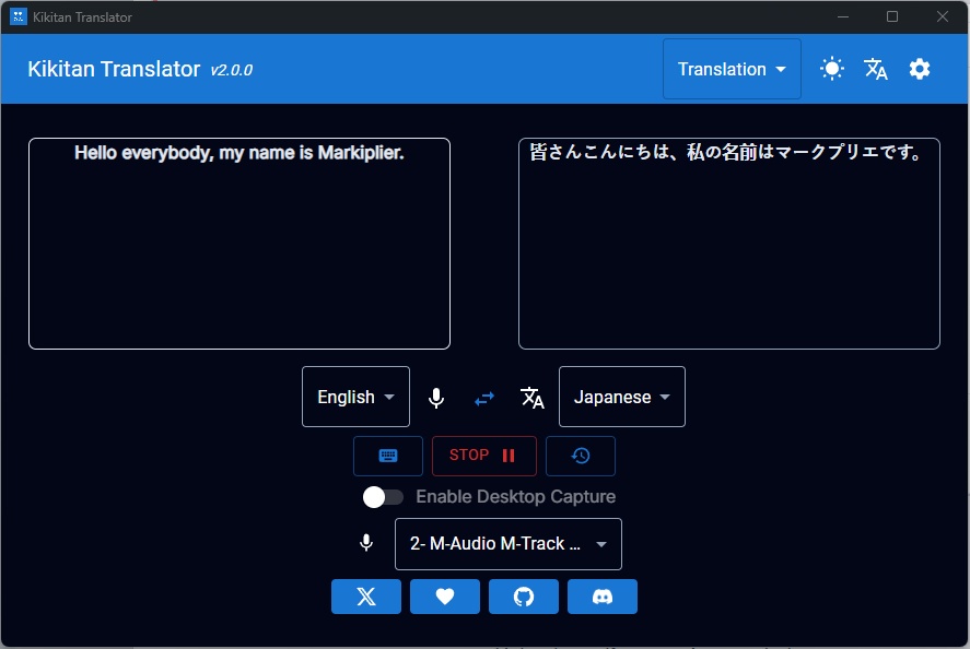 Kikitan Translator
