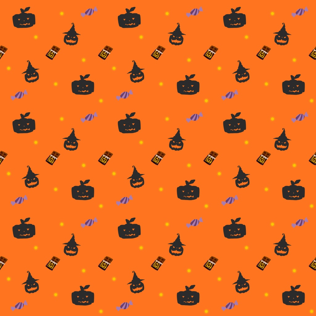 ハロウィン&死者の日5種セット【デジタルペーパー】