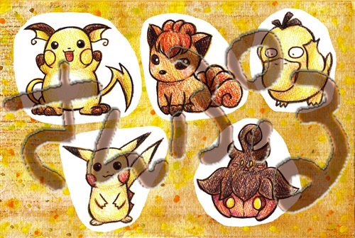 ポケモン 復刻（ラミカセット）