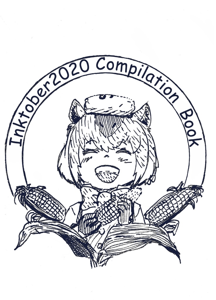 Inktober2020 Compiltion Book