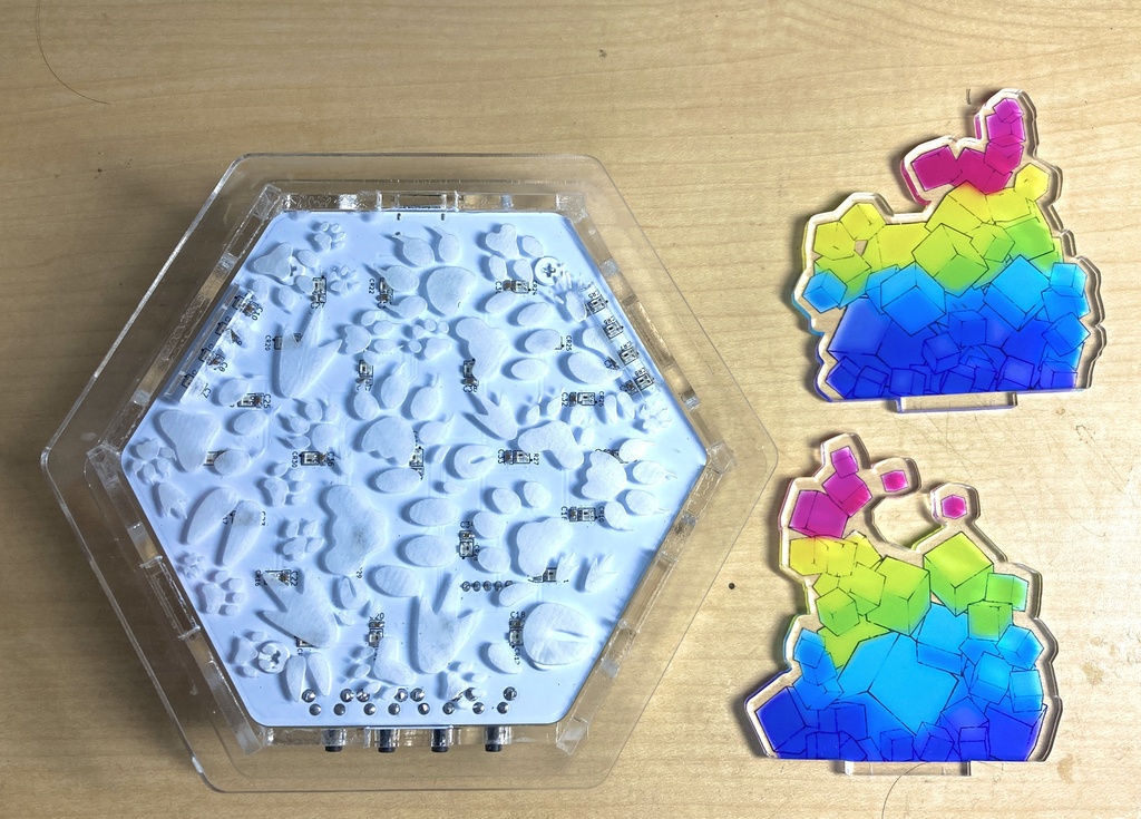 LEDサンドスターディスプレイスタンド