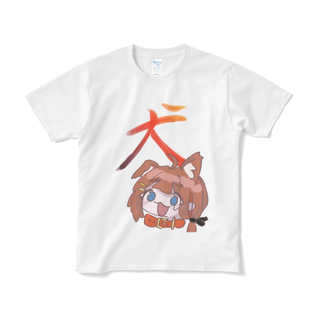 まめひなたの落書きTシャツ