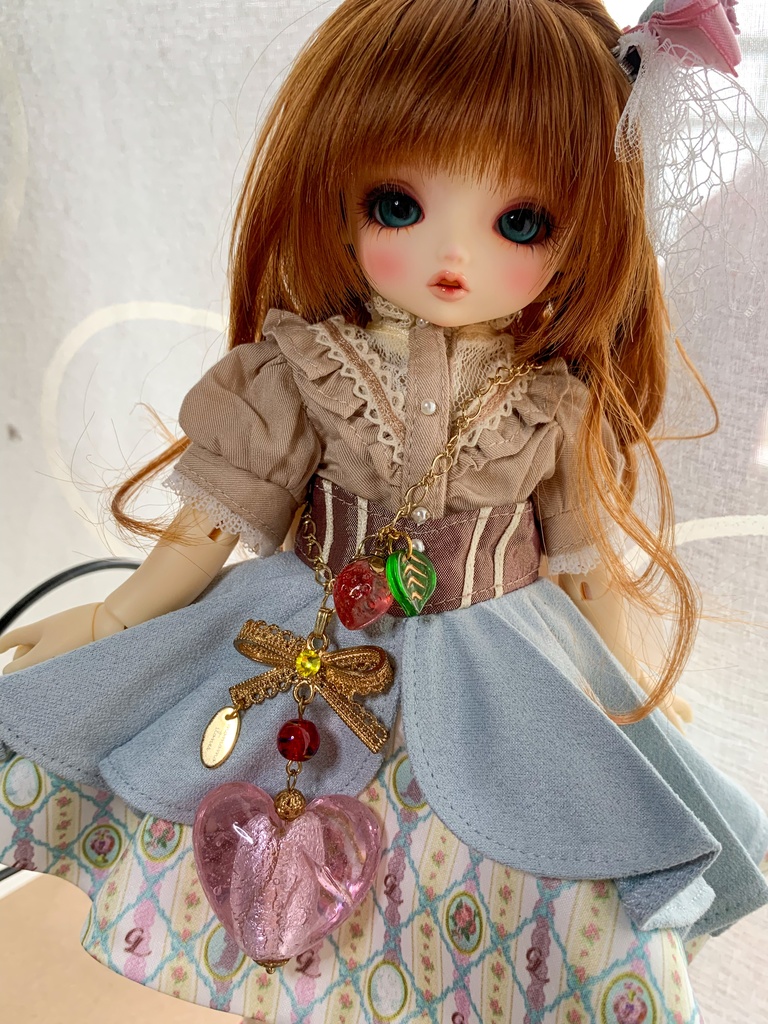 ベネチアングラスの肩掛けアクセサリー*.+゚