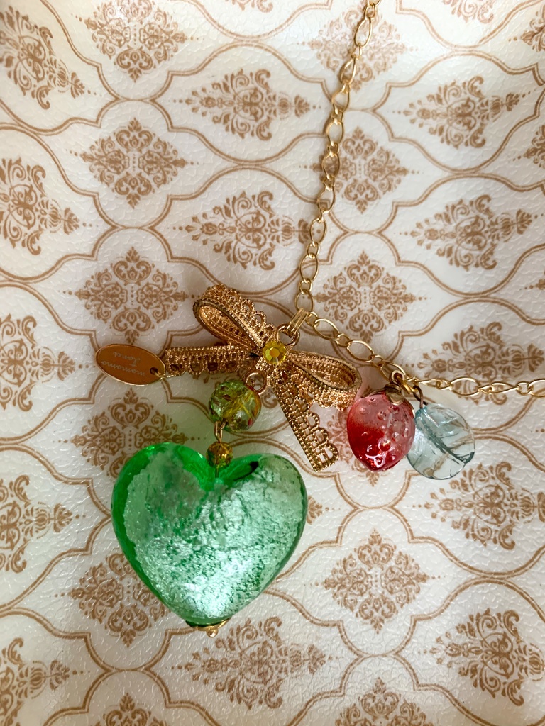 ベネチアングラスの肩掛けアクセサリー*.+゚