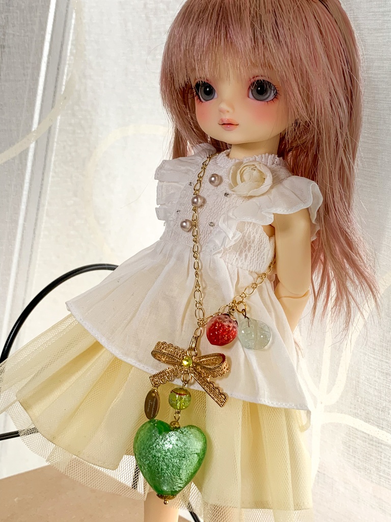 ベネチアングラスの肩掛けアクセサリー*.+゚