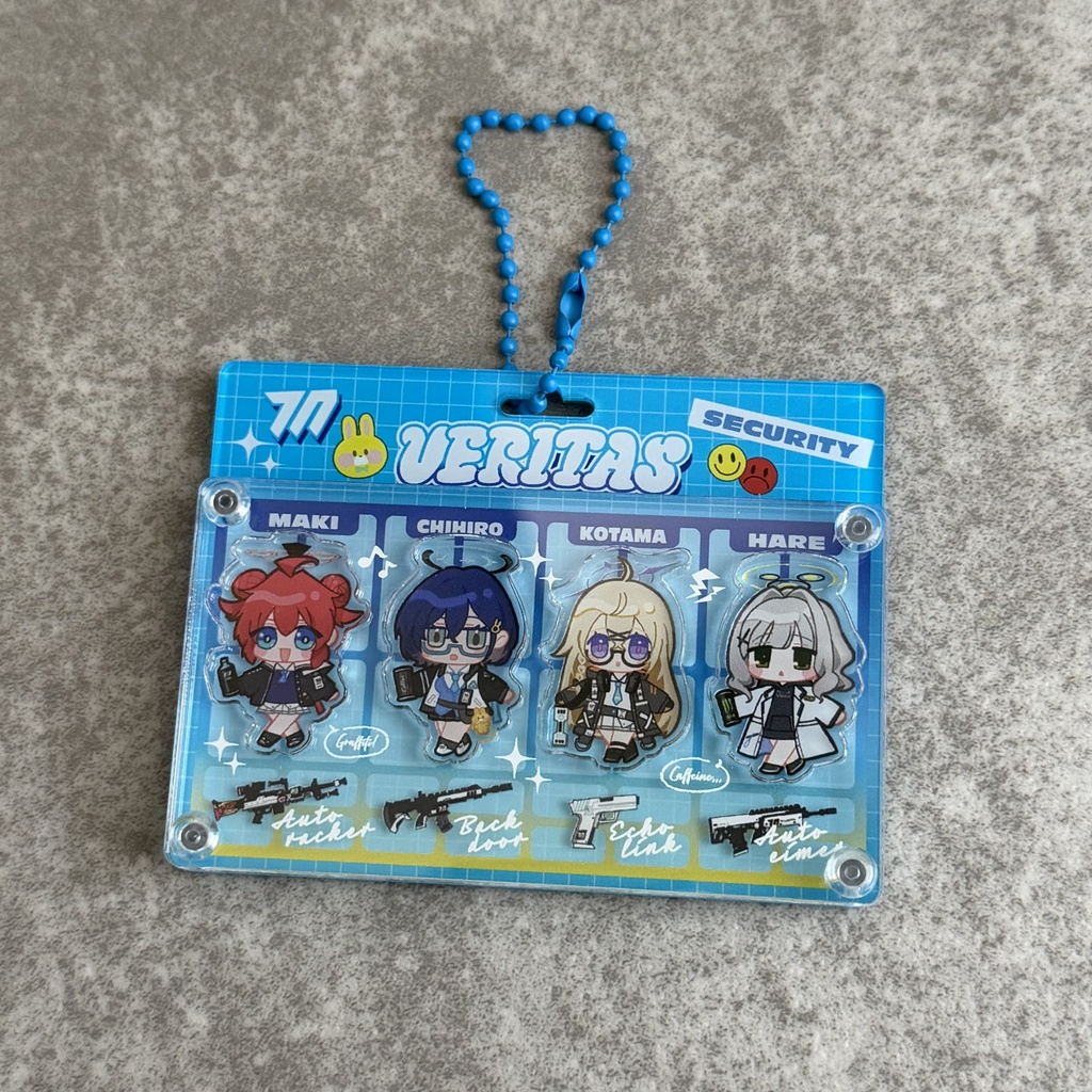 ヴェリタス　ブリスター風アクリルキーホルダー