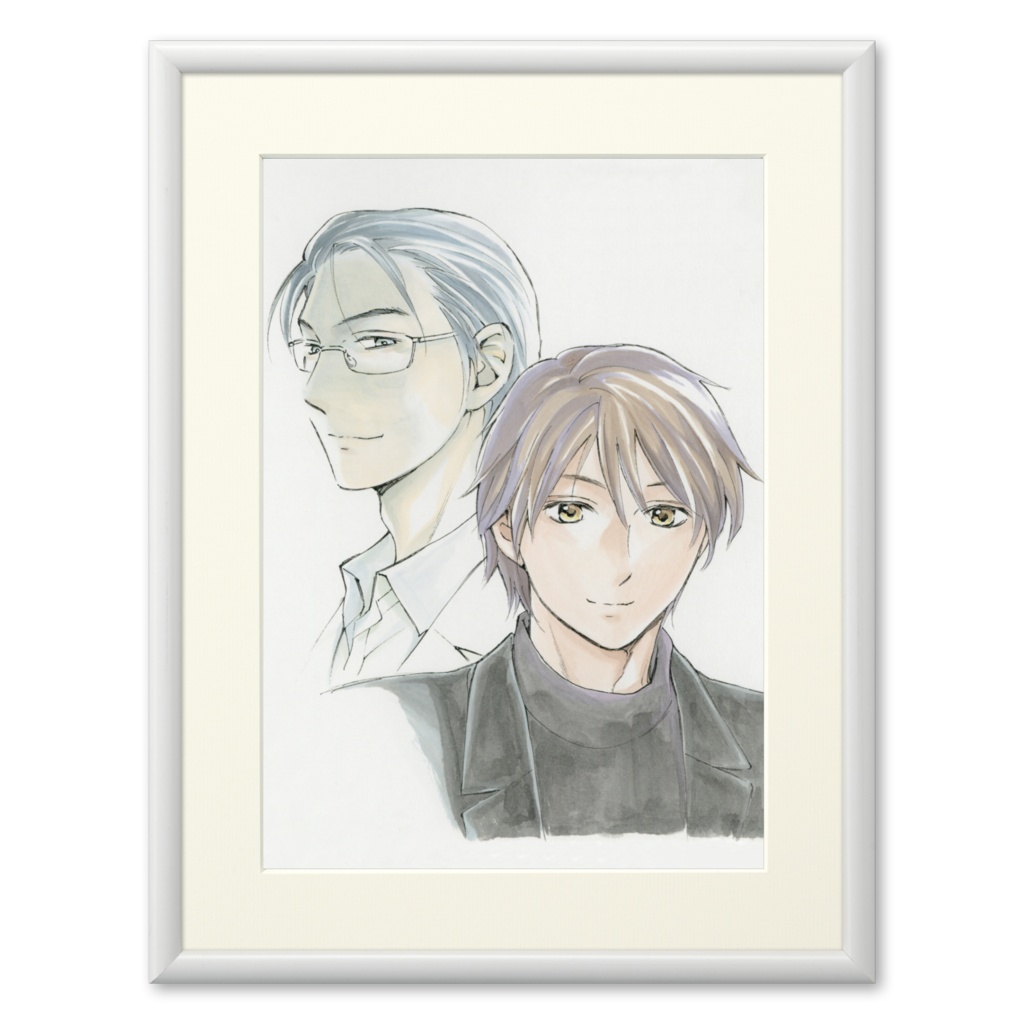 秋葉と橘　複製画