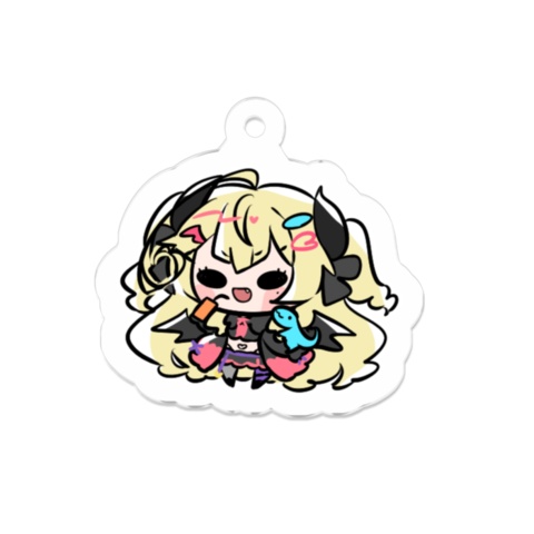 ミニオーロラアクリルチャームA