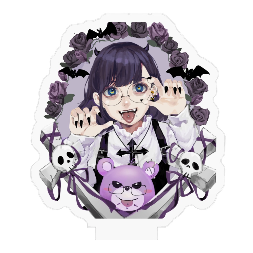 桐咲らうど アクリルフィギュア らうどパーク