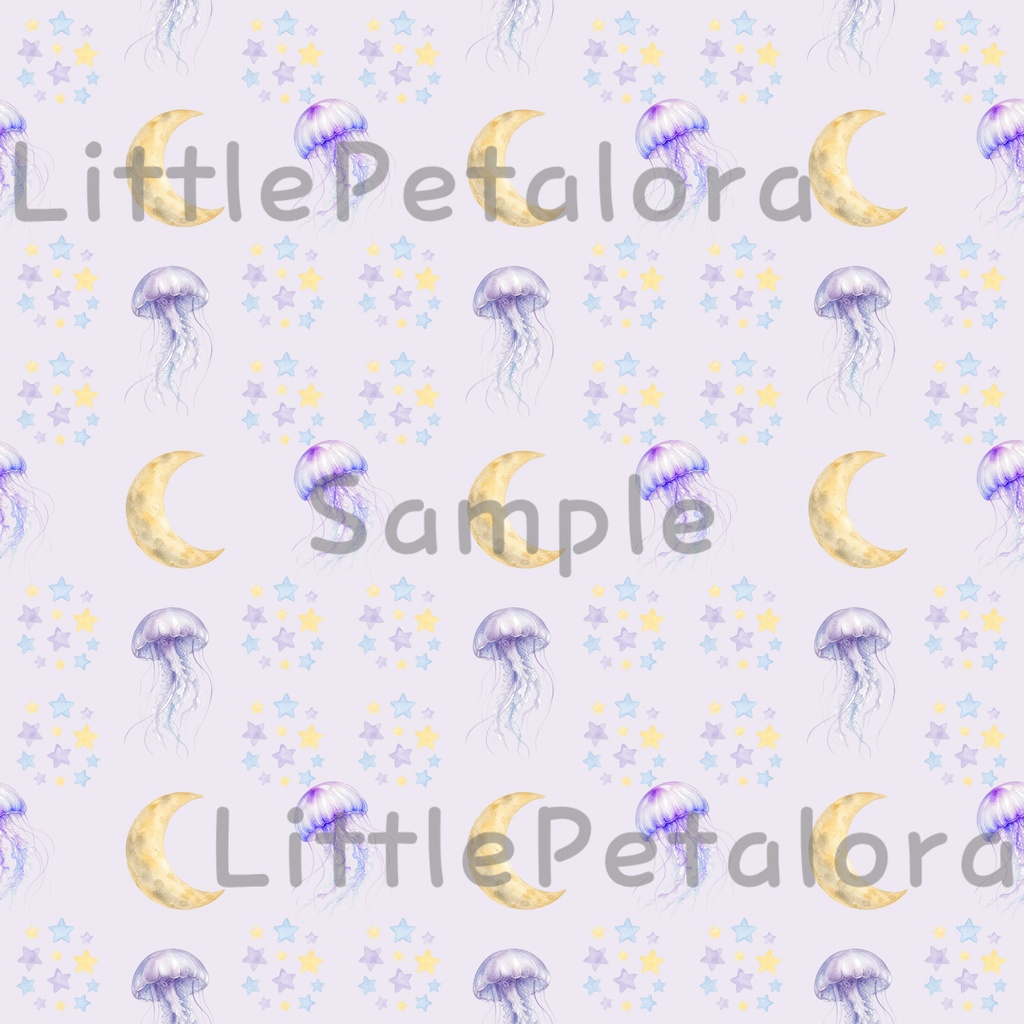 【デジタル素材】海をイメージしたシームレスパターン7枚セット