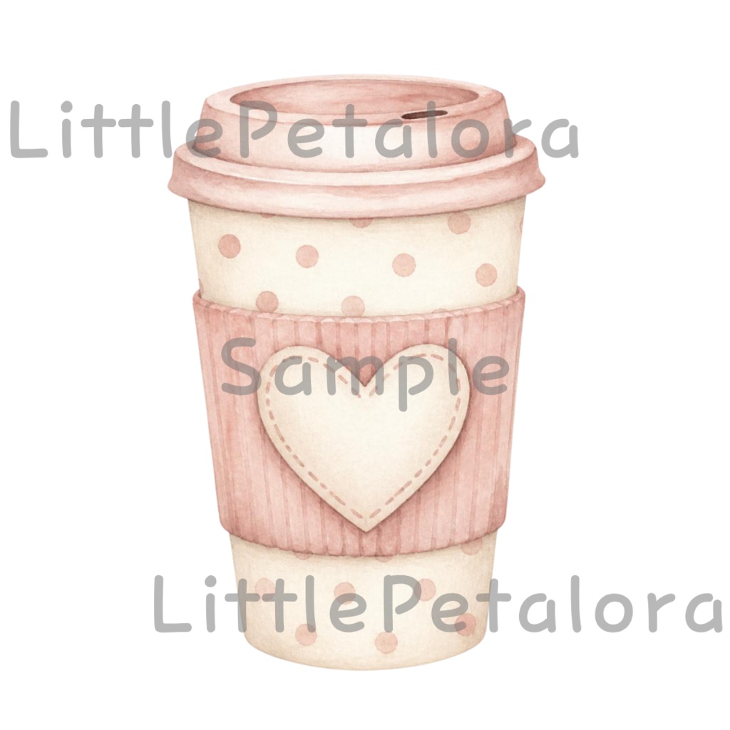 【デジタル素材】カフェシリーズのクリップアート20枚セット