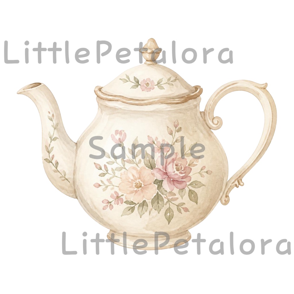 【デジタル素材】カフェシリーズのクリップアート20枚セット