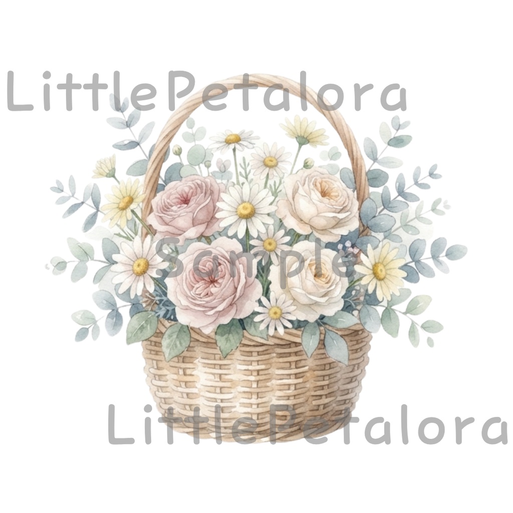 【デジタル素材】Flowerシリーズのクリップアート20枚セット