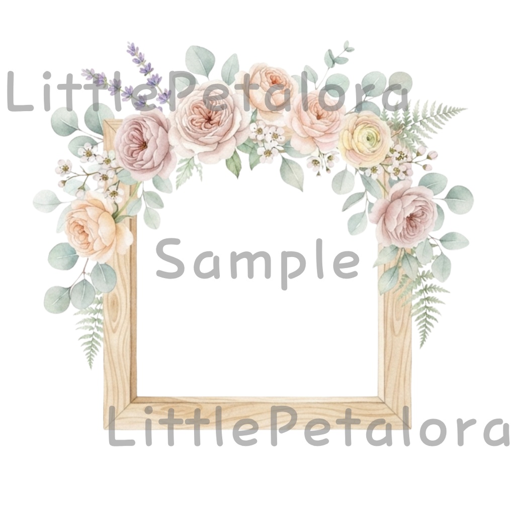 【デジタル素材】お花屋さんシリーズのクリップアート20枚セット